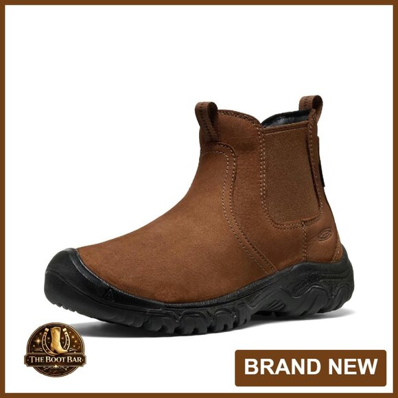 Waterproof Insulated Chelsea Boots Women's Size 7 Winter Snow Traction